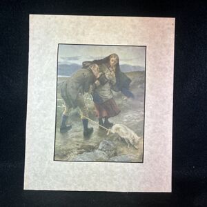THE LAST MATCH Framed Print by William Small